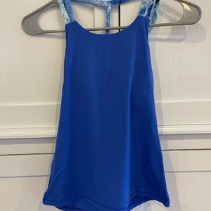 Blue Ivivva by Lululemon tank top